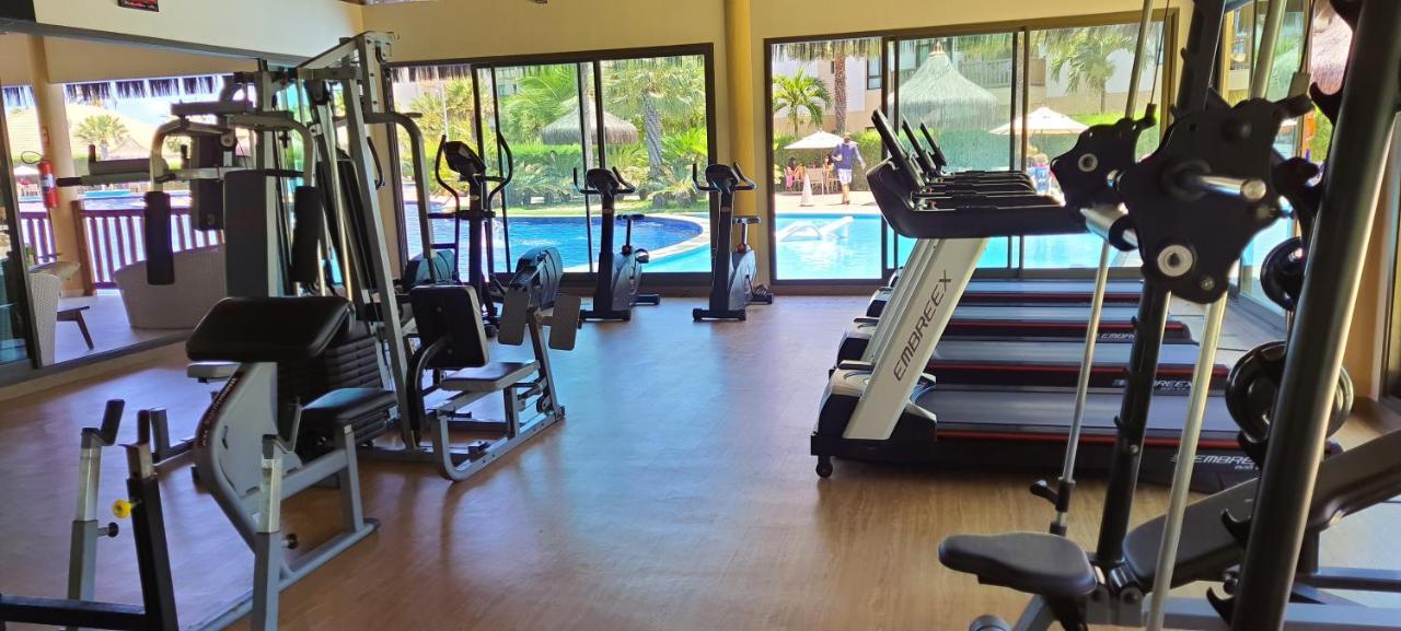 Paraiso Frente Mar!! 04 Pessoas-Pe Na Areia Vg Sun Cumbuco-Hidro, Sauna, Academia, Piscina,Cozinha Completa, Wifi, Parquinho Infantil المظهر الخارجي الصورة
