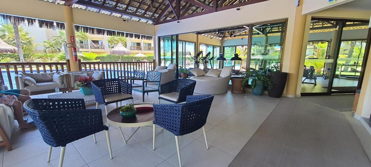 Paraiso Frente Mar!! 04 Pessoas-Pe Na Areia Vg Sun Cumbuco-Hidro, Sauna, Academia, Piscina,Cozinha Completa, Wifi, Parquinho Infantil المظهر الخارجي الصورة