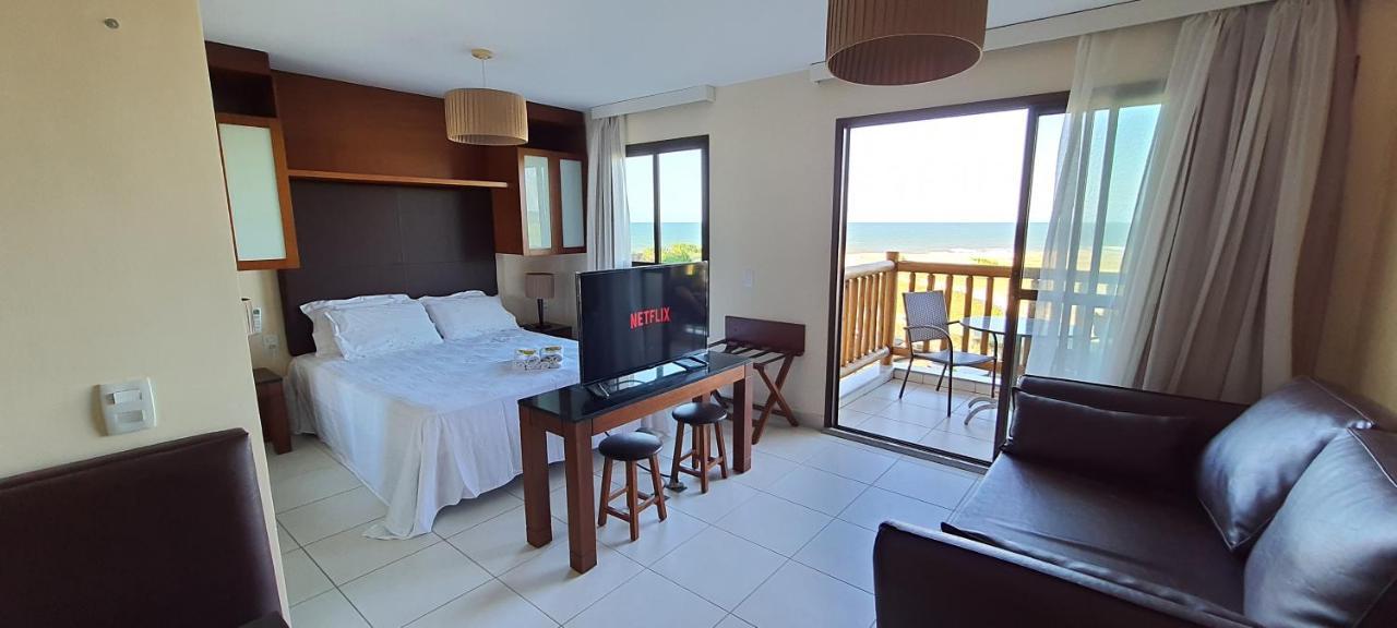 Paraiso Frente Mar!! 04 Pessoas-Pe Na Areia Vg Sun Cumbuco-Hidro, Sauna, Academia, Piscina,Cozinha Completa, Wifi, Parquinho Infantil المظهر الخارجي الصورة